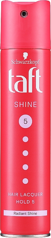 Extra Strong Hold Hair Spray - Taft Shine Mega Strong — photo N1