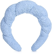 Hair Band, blue - MAKEUP Spa Headband Face Washing Blue	 — photo N3