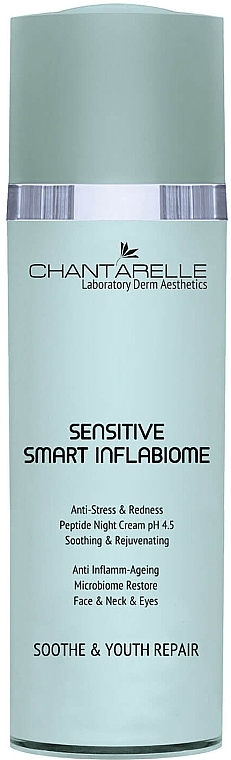 Night Cream for Sensitive Skin - Chantarelle Sensitive Smart Inflabiome — photo N1