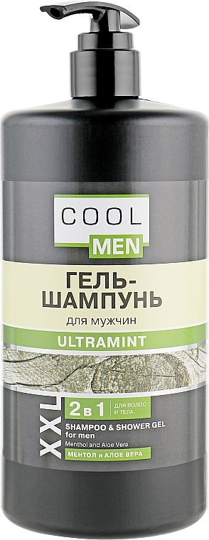 Gel-Shampoo "Ultramint" 2in1 - Cool Men — photo N3