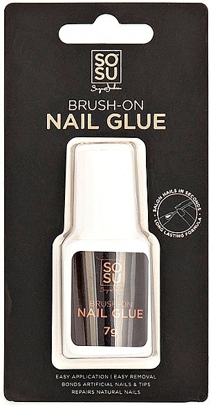 Nail Glue - Sosu by SJ Brush-On Nail Glue — photo N1