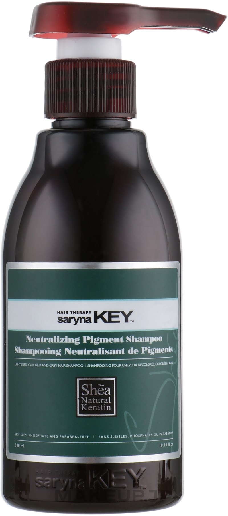 Neutralizing Pigment Shampoo (Silver) - Saryna Key Unique Pro Neutralizing Pigment Shampoo — photo 300 ml