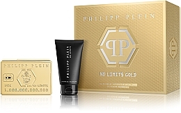 Fragrances, Perfumes, Cosmetics Philipp Plein No Limits Gold - Set (edp/50ml + sh/gel/50ml)