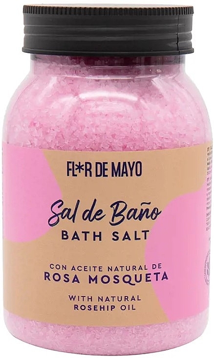 Rosehip Bath Salt - Flor De Mayo Bath Salts Rosa Mosqueta — photo N3