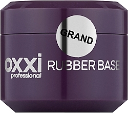 Rubber Base Coat - Oxxi Professional Grand Rubber Base — photo N5