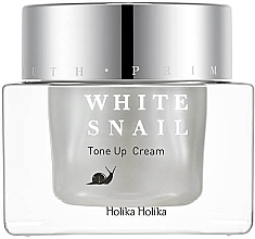 Anti-Aging Brightening Cream - Holika Holika Prime Youth White Snail Tone Up Cream — photo N2