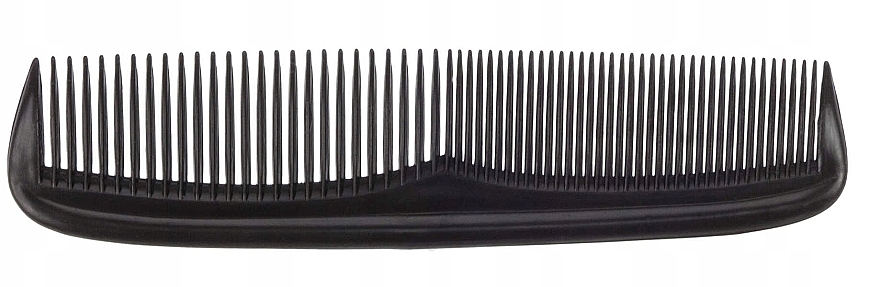 Pocket Hair Comb 499821, black - Inter-Vion — photo N2