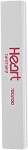 Fragrances, Perfumes, Cosmetics Nail Buffer 100/100, rectangular - Heart Germany