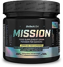 Fragrances, Perfumes, Cosmetics Iced Lemon Tea Pre-Workout Complex - BioTechUSA Mission