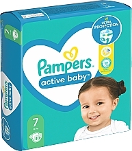 Diapers 'Active Baby' 7 (15 + kg), 40 pcs - Pampers — photo N12
