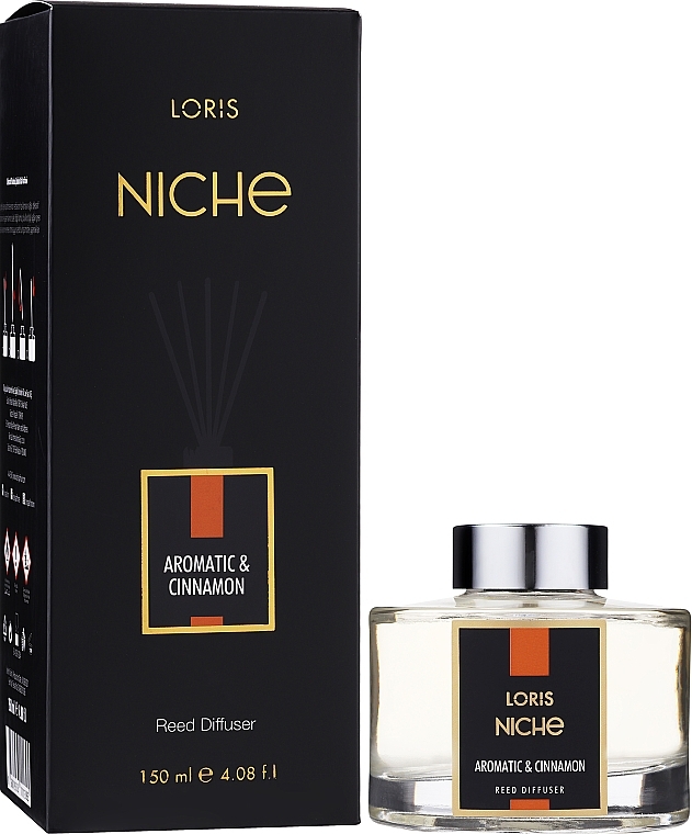 Aromatic Cinnamon Reed Diffuser - Loris Parfum Loris Niche Aromatic & Cinnamons — photo N1