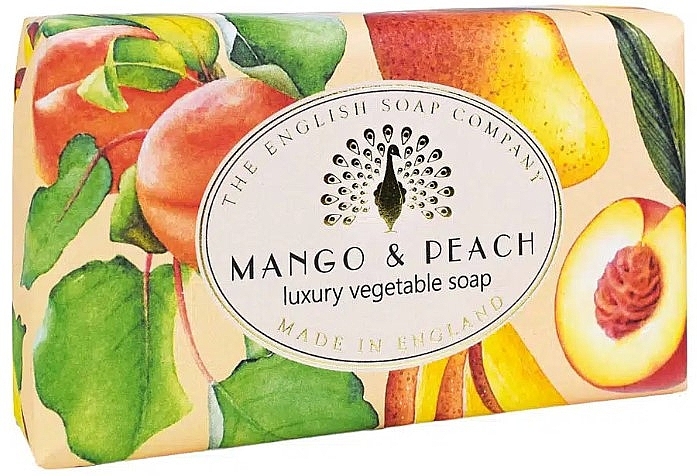 Mango & Peach Soap - The English Soap Company Vintage Collection Mango & Peach Soap — photo N1