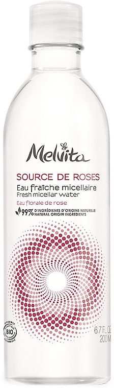 Micellar Water - Melvita Source De Roses Micellar Water — photo N1
