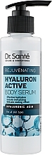 Fragrances, Perfumes, Cosmetics Hyaluronic Acid Body Serum - Dr. Sante Hyaluron Active Rejuvenating Body Serum