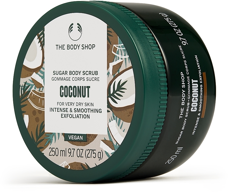 Coconut Body Scrub - The Body Shop Coconut Exfoliating Cream Body Scrub — photo N8