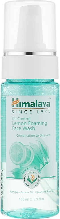 Refreshing Face Cleansing Foam 'Shine Control' - Himalaya Herbals Oil Control Foaming Face Wash — photo N2