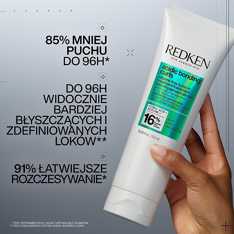 Leave-In Cream for Curly Hair - Redken Acidic Bonding Curls Silicone-Free Leave-In Treatment — photo N2