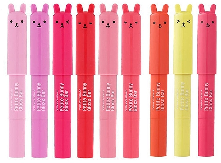 Moisturizing Lip Tint Balm - Tony Moly Petite Bunny Gloss Bar — photo N1