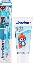 Fragrances, Perfumes, Cosmetics Penguin Set - Jordan (toothbrush/1pc + toothpaste/50ml)