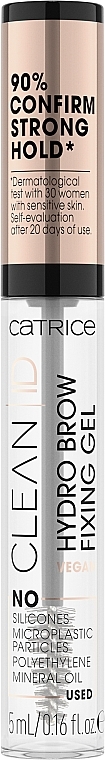 Brow Fixing Gel - Catrice Clean ID Hydro Brow Fixing Gel — photo N1