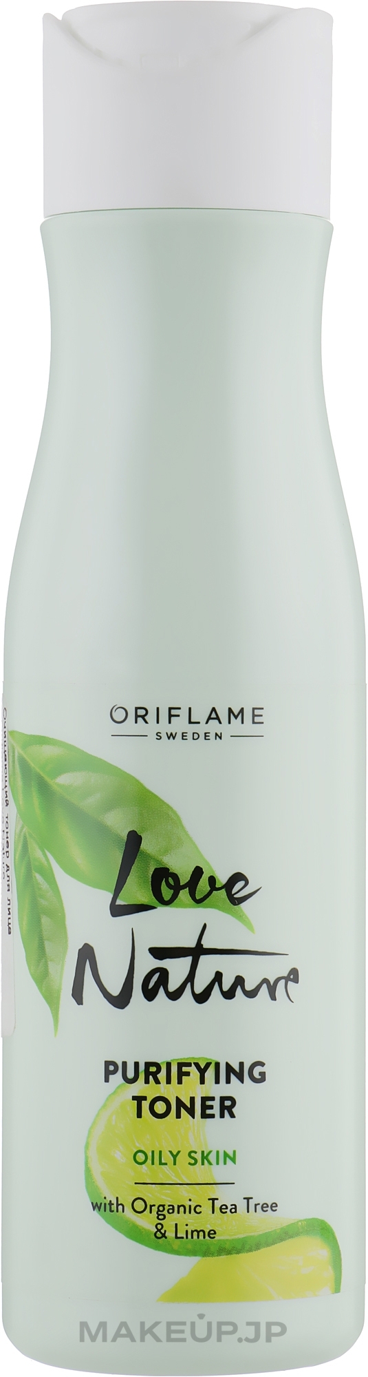 Purifying Facial Toner - Oriflame Love Nature Purifying Toner With Organic Tea Tree&Lime — photo 150 ml