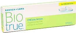 Fragrances, Perfumes, Cosmetics Disposable Daily Contact Lenses, 30 pcs - Bausch & Lomb Biotrue ONEday For Presbyopia Low
