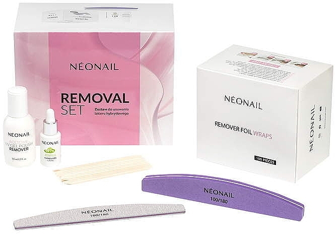 Gel Polish Removal, 6 products - NeoNail Professional Removal Set — photo N1