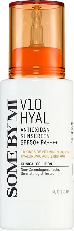 Antioxidant Sunscreen - Some By Mi V10 Hyal Antioxidant Sunscreen SPF50+ PA++++ — photo N1