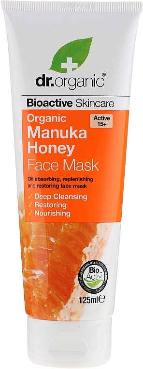 Face Mask "Manuka Honey" - Dr. Organic Bioactive Skincare Organic Manuka Honey Face Mask — photo N1