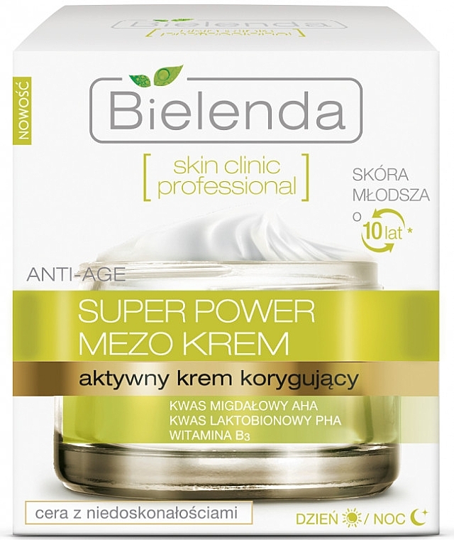 Active Corrective Day & Night Cream - Bielenda Skin Clinic Professional Mezo Anti-age — photo N1