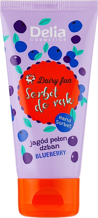 Hand Sorbet "Full Jar of Blueberries" - Delia Dairy Fun — photo N1