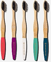 Bamboo Toothbrush Set - Spotlight Oral Care 5-Pack Bamboo Toothbrushes — photo N10