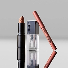 Set - Mesauda Milano Kit Lip Boutique (lipstic/3g+ l/gloss/2ml + l/pencil/0.8g) — photo N4