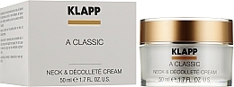 Neck and Decollete Cream - Klapp A Classic Neck & Decollete Cream — photo N2