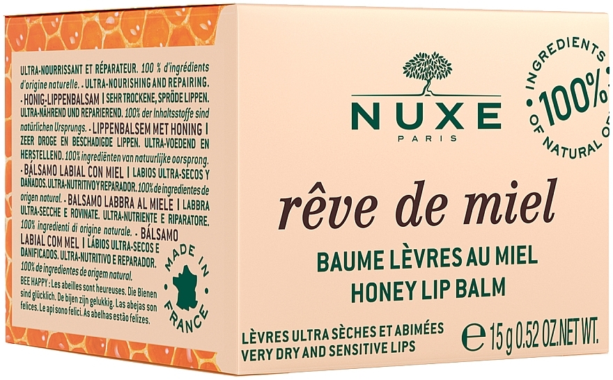 Lip Balm "Honey Dream" - Nuxe Reve de Miel Lip Balm — photo N3