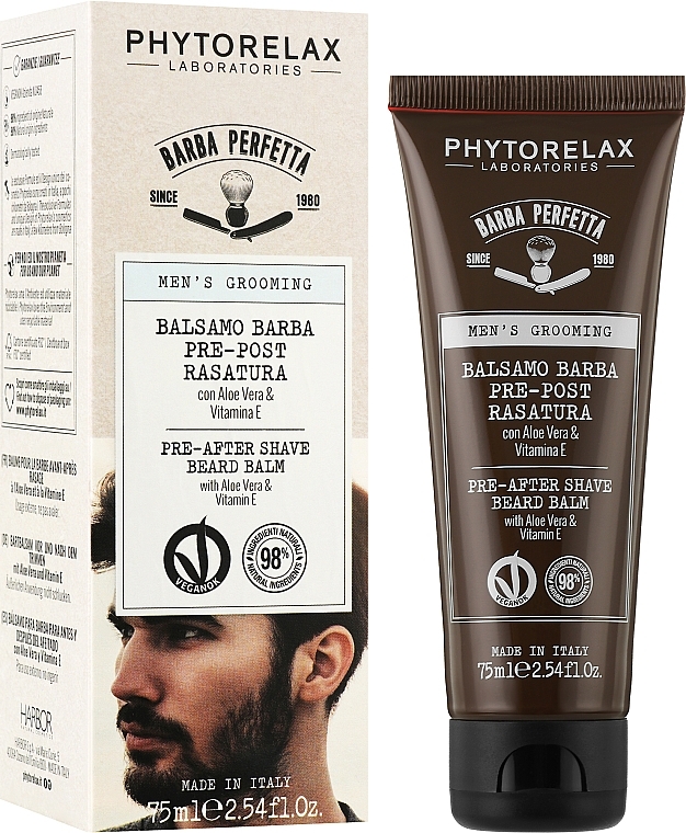 Pre & Post Shaving Balm - Phytorelax Laboratories Perfect Man Perfect Beard Treatment — photo N2