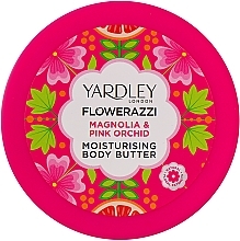 Body Butter - Yardley Flowerazzi Magnolia & Pink Orchid Moisturising Body Butter — photo N1