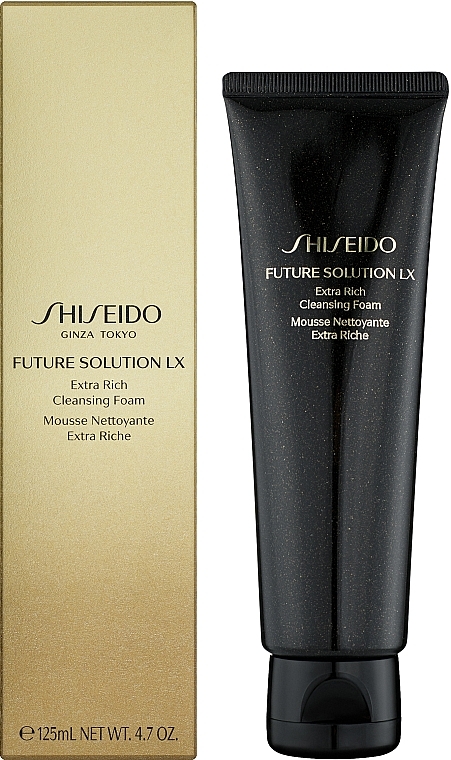 Cleansing Foam for Face - Shiseido Future Solution LX Extra Rich Cleansing Foam — photo N2