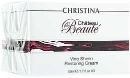 Fragrances, Perfumes, Cosmetics Restoring Grape Cream - Christina Chateau de Beaute Vino Sheen Restoring Cream