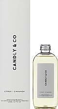 Home Fragrance Diffuser - Candly & Co No.3 Candle Cytrusy/Cynamon (refill) — photo N1