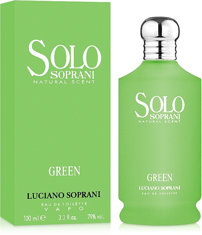 Luciano Soprani Solo Soprani Green - Eau de Toilette — photo N2