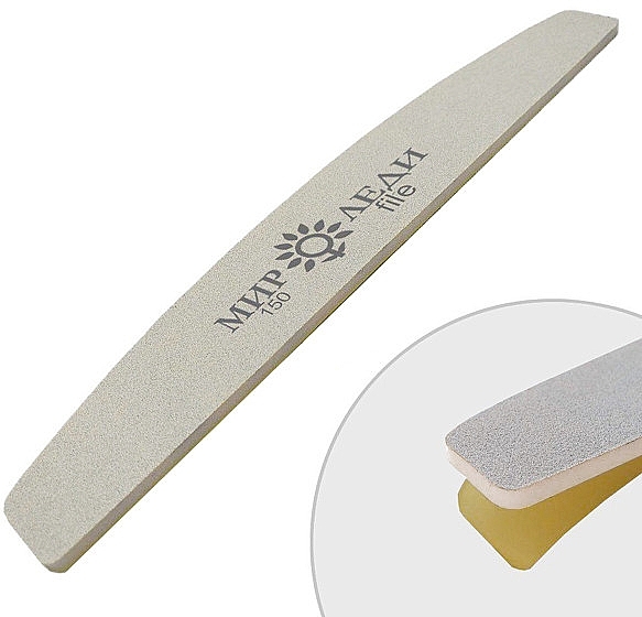 Dome Nail File Refill, 150 - Mir Ledy — photo N4