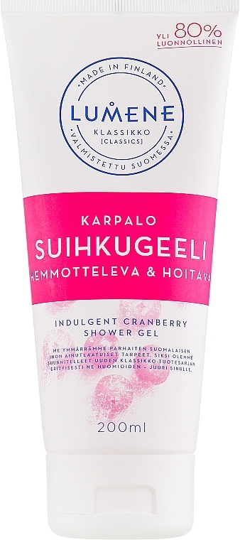 Softening Cranberry Shower Gel - Lumene Klassikko Indulgent Cranberry Shower Gel — photo N3