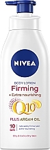 Body Lotion - NIVEA Q10 Firming + Extra Nourishing Plus Argan Oil Body Lotion — photo N5