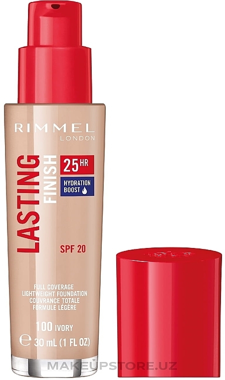 Face Foundation - Rimmel Lasting Finish 25H Liquid Foundation — photo N1