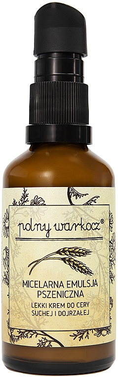 Wheat Micellar Emulsion for Dry Mature Skin - Polny Warkocz — photo N1