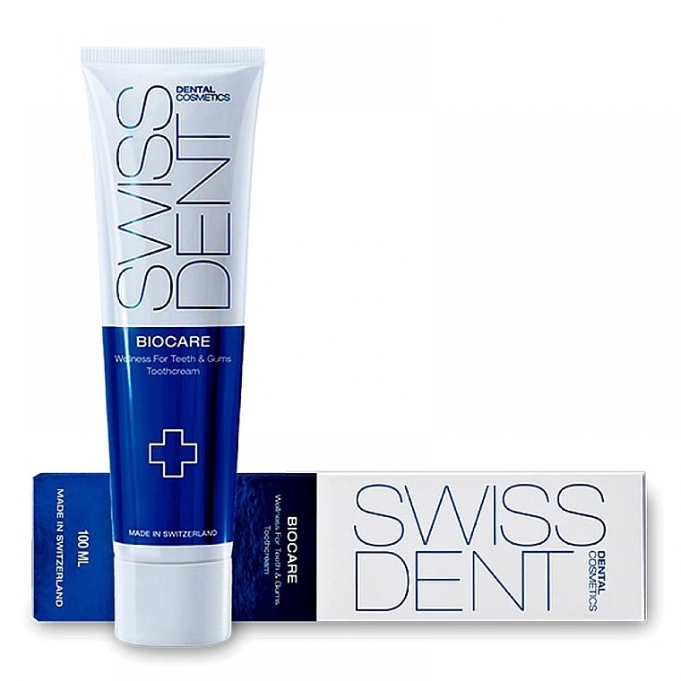 Toothpaste - SWISSDENT Biocare Wellness For Teeth And Gums Toothcream — photo N5