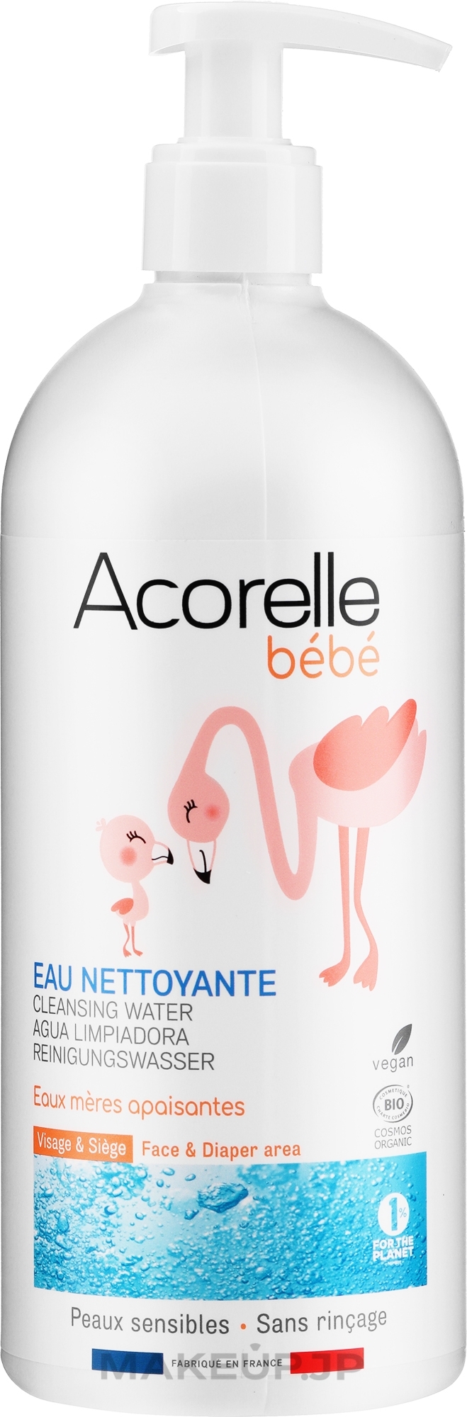 Organic Hypoallergenic Cleansing Water - Acorelle — photo 500 ml