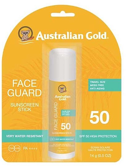 Facial Sun Balm Stick - Australian Gold Face Guard SPF 50 — photo N4