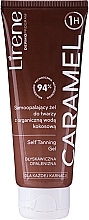 Fragrances, Perfumes, Cosmetics Self-Tanning Gel with Organic Coconut Water - Lirene Self Tanning Gel Caramel